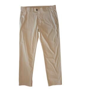 Greyson Montauk Sport Trouser Tailored Fit Performance Pants Riverstone 36x30